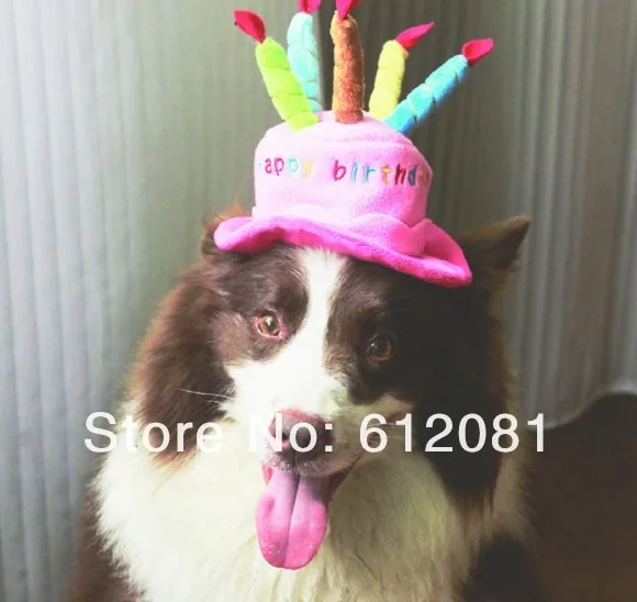 Usd 5,25/шт. домашний питомец собака щенок кошка день рождения флисовые шапки смешанные стили 20 шт/партия