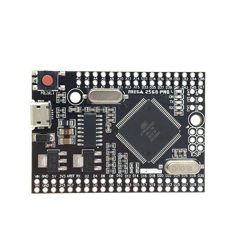 MEGA 2560 PRO Embed CH340G/ATMEGA2560-16AU Chip with male pinheaders Compatible for arduino Mega2560 DIY