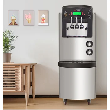 

3300W Commercial Soft Ice Cream Machine Automatic Ice Cream Maker Intelligent Soft Serve Ice Cream Machine