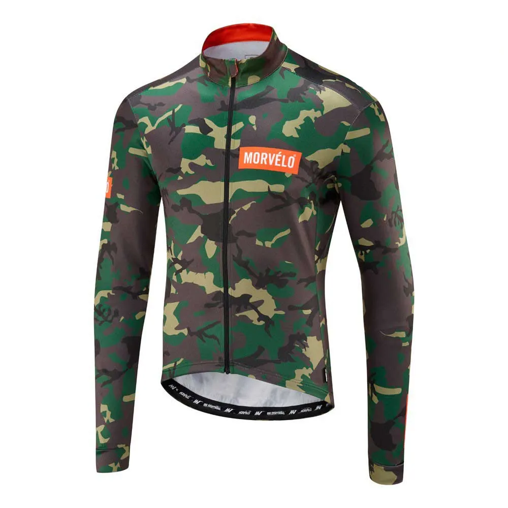 

MORVELO 2018 Spring cycling clothing long sleeve cycle jersey Colorful road bike racing wear Sport shirt Camisa de ciclismo