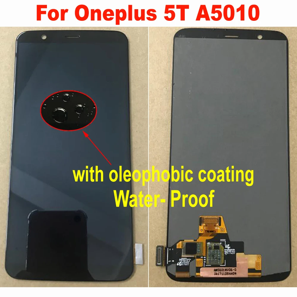 

Original For Oneplus 5T A5010 LCD Display Touch Screen Digitizer Assembly Replacement Accessory For Oneplus 5T one plus 5T