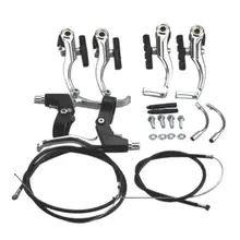 LACYIE MTB Mountain Bicycle Bike Brake Aluminum Alloy V Brake Set Kit Parts Cycling Accessories for All V Brakes for Bicycles
