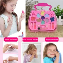 Детский набор для макияжа для девочек экологичный косметический набор для ролевых игр Принцесса игрушка подарок