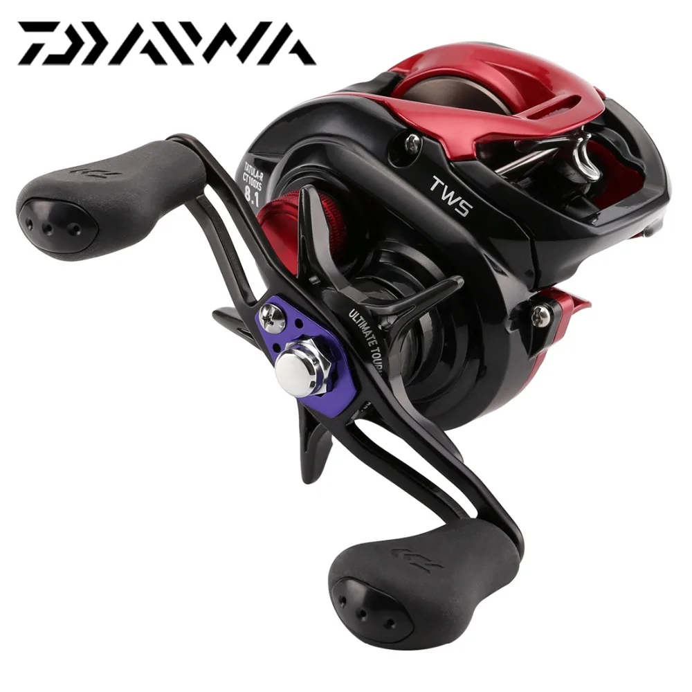 Оригинальный Daiwa tatola CT TYPE R baitcasing катушка 100XS 8 1: 1 Передаточное отношение 8BB TWS