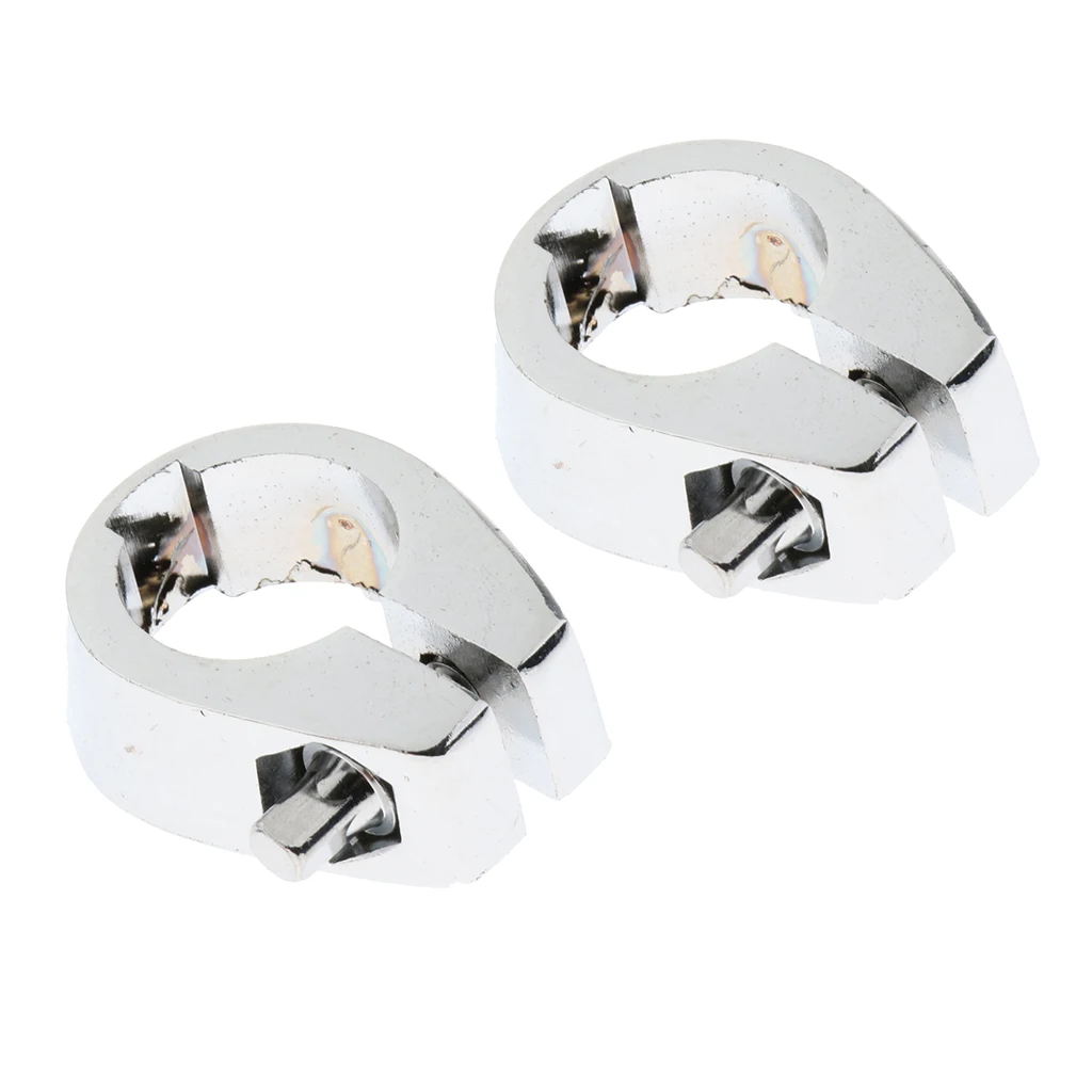 2 Pieces 19mm Metal Drum Memory Lock Clamp for Drum Percussion Parts