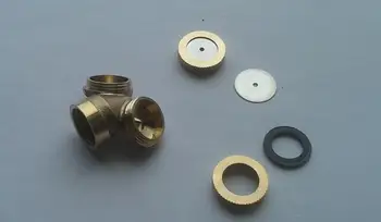

M14*1.5 Brass Dual-nozzles spray nozzle Lawn garden sprinkler heads water spray head