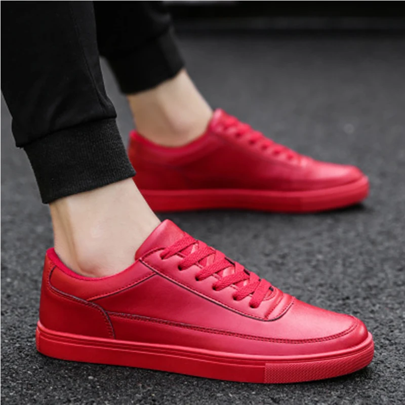

Mingpinstyle Men's Casual Shoes Summer Breathable Fashion Light Male Flat Heel Comfortable Round Head Sneakers