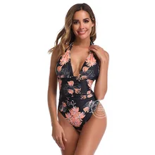 Плюс размер цельный купальник сплошной Женский купальник монокини, женский купальный костюм De Bain Кружевное боди женский купальный костюм