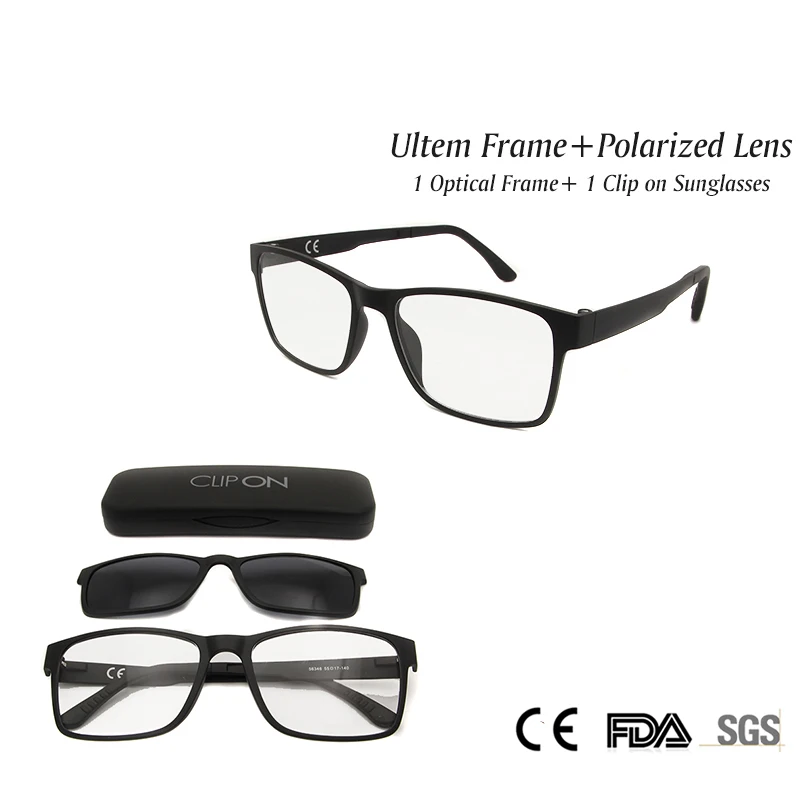 New Occhiali Clip Magnetica su Occhiali da Sole Polarizzati Lente Ultem  Montature Occhiali da Vista Degli Uomini Delle Donne Unisex in Modo Chiaro  Lente UV400 Ombra|eyeglass magnetic clip|frame womenmagnetic clip on  sunglasses -