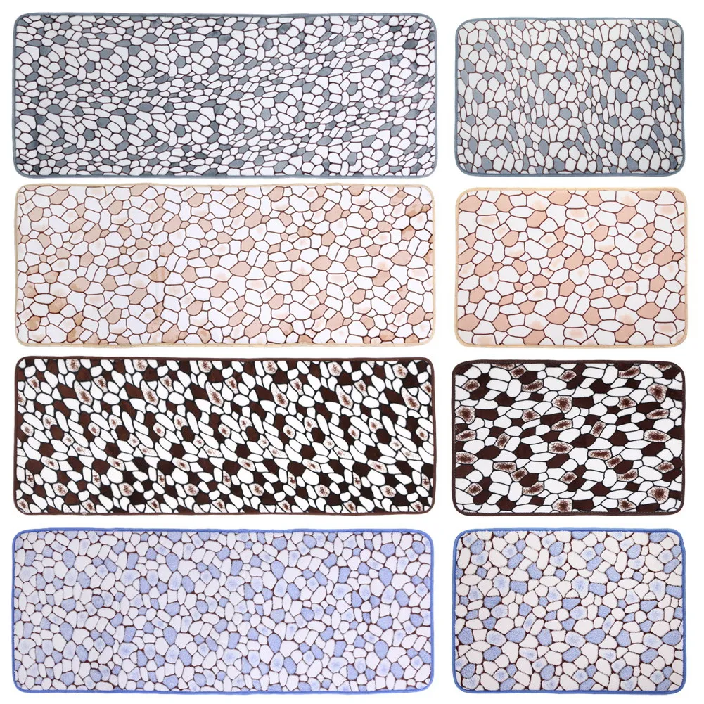 Bad carpet floormat kopfsteinpflaster badematte carpet fußmatte bodenmatte decke balkon küche teppiche carpet korallen samt anti