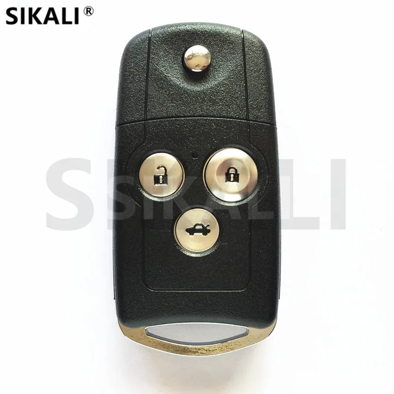 SIKALI Автомобильный Дистанционный ключ 433 МГц для Honda Accord Civic CRV City Fit Odyssey передатчик