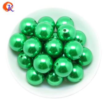 

A74 Cordial Design 6-28MM Green Color ABS Fake Pearl Beads Acrylic Faux Pearl Beads For Handmade Jewelry CDBD-515030
