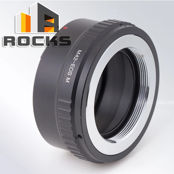 Pixco Lens Mount Adapter Suit For M42 Mount Lens to Canon EOS M EF-M M2 Mirrorless Camera Adapter Ring