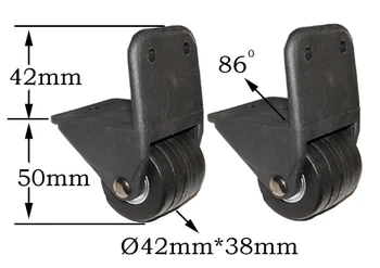 

Replacement suitcase trolley Bag Luggage wheels L010