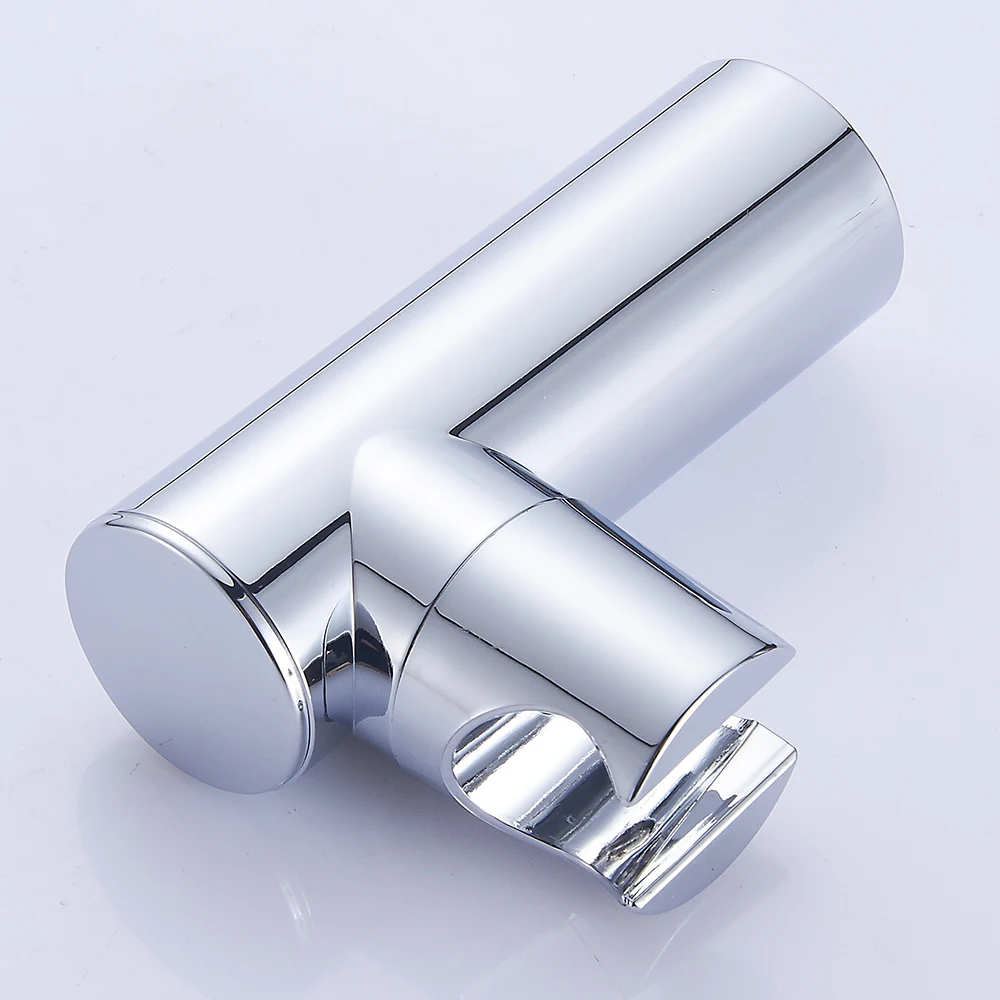 Everso ABS Пластик Chrome Настенный ручной душ кронштейн Насадки для душа держатель для душа фитинги - Цвет: Хромированный