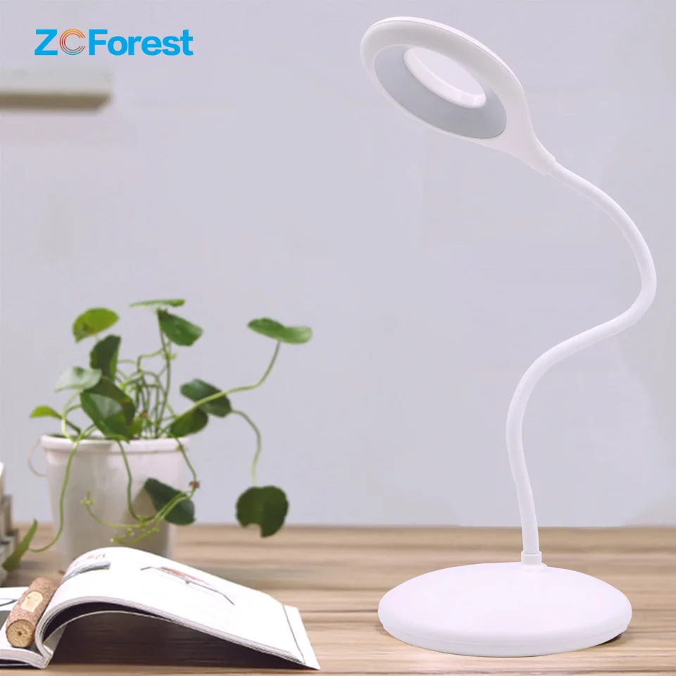 Eye Protection Led Desk Lamp Touch Modern Flexible Table Lamp Dimmable