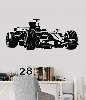 

Vinyl wall stickers Formula One racing sports car enthusiasts youth room shool dormitory home decoration wall decal 2CE15