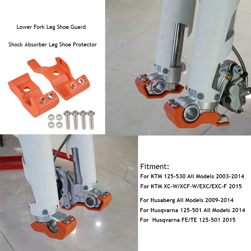 Вилка голенищем теплые ботинки Защитная крышка для KTM SX EXC SXF XCW XCFW EXCF XC SX EXC XCF 125 250 350 450 525 530 300 150 2003- 2013 2012