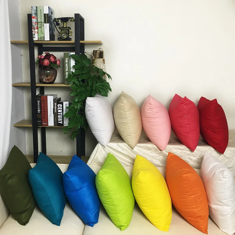 

Enipate Simple 100% Solid Colors Pure Cotton Decorative Cushion Cover Wholesale Customized Logo Printed Throw Pillow Covers Gift