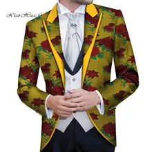 Africa Men Customized Embroidery Formal Jacket Blazer African Dashiki Print Wedding Party Suit Blazer Jacket Tops Coat Wyn770 Africa Men Customized Embroidery Formal Jacket Blazer African Dashiki Print Wedding Party Suit Blazer Jacket Tops Coat Wyn770