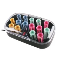 15 шт./лот электронная трубка для волос с подогревом, большой Электрический нагрев, роликовые палочки, 15 рулонов, груша