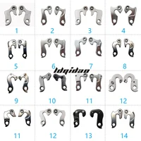 Задний переключатель велосипеда Вешалка 1 шт. велосипед MTB механический переключатель задней передачи вешалка выпадающий адаптер конвертора - изображение