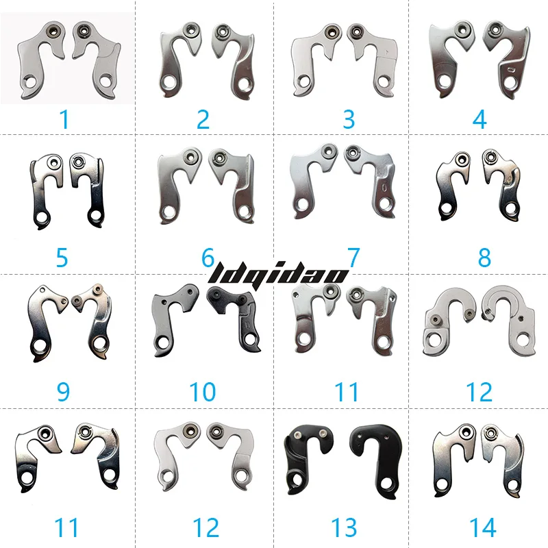 

Bike Rear Derailleur Hanger 1PC Bike Bicycle MTB Rear Gear Mech Derailleur Hanger Dropout Convertor Adapter