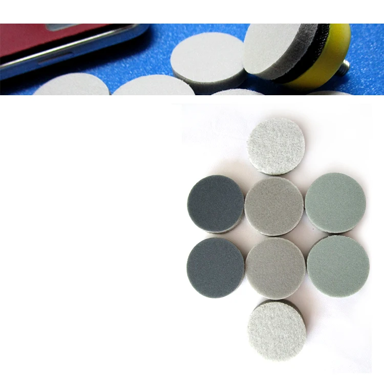 MAXMAN 30 мм флокирующая Губка диск наждачная бумага для полирования и влажной/сухой самоклеющиеся таблетки