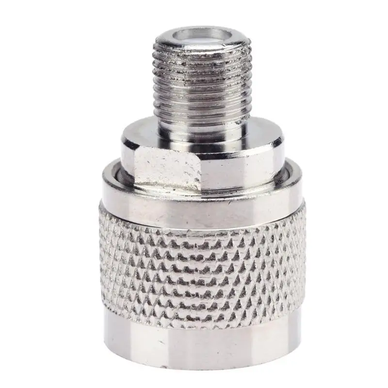 

2pcs Antenna RF Coaxial Coax Adapter Connector N-Type Male to F-Type Female for Signal Booster Repeater Amplifier