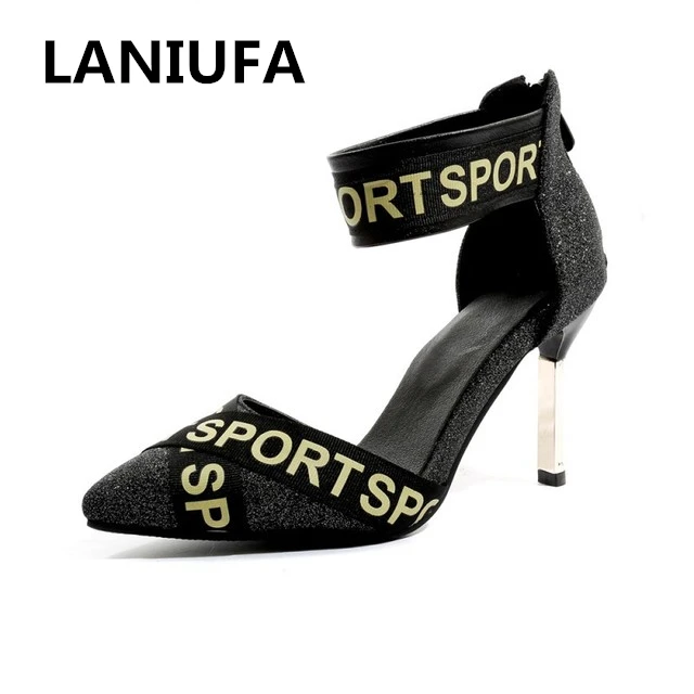 

high quality Summer Women Shoes Pointed Toe zipper Pumps Dress Shoes women high heels shoes Pointed Toe Wedding Shoes mujer #632