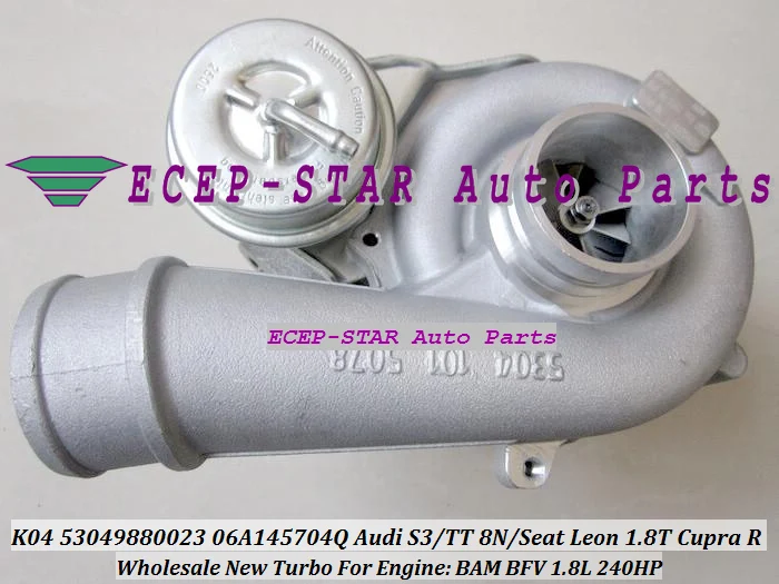 K04 53049880023 53049700023 06A145704Q TURBO Turbocharger For Audi S3 TT 8N Seat Leon 1.8T Cupra R BAM BFV 1.8L 240HP (7)