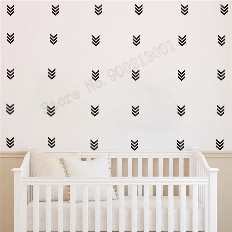 

Room Decoration Modern Tribal Arrow Wall Sticker Vinyl Removeable Small Pattern Poster Beauty Mural Nursery Children Decor LY526