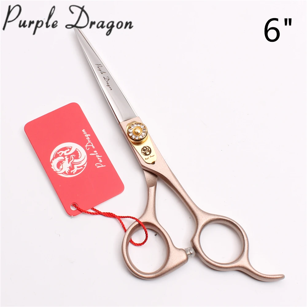 Профессиональные Парикмахерские ножницы 6 дюймов 17 5 см 440C Purple Dragon для стрижки