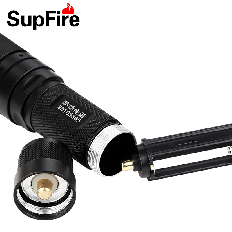Светодиодный фонарик Supfire F3 Cree XPE 3 Вт режима 300 люмен тактический один