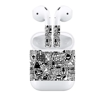 

Protective Wrap Vinyl Cover for Airpods Earpiece Waterproof Sticker Skin Decal skin for AirPods Wireless Headphones