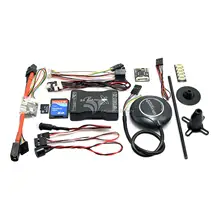 2016 Mini Pengontrol Penerbangan dengan M8N Pixhawk GPS Combo Kit untuk FPV Multicopter Drone Quacopter