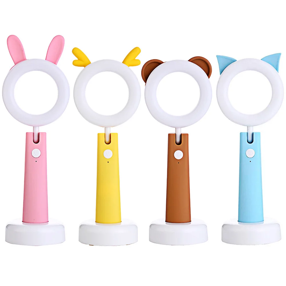 

Children Table Lamp USB Rechargeable Reading Light 3 Dimming LED Desk Lamp Eye Protection Night Light for Bedroom Lighting