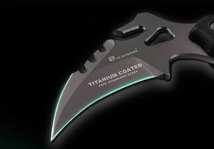 HX на открытом воздухе Karambit ножи охотничьи ножи выживания тактический коготь нож Карманный Самообороны обидный кемпинг инструмент дропшиппинг