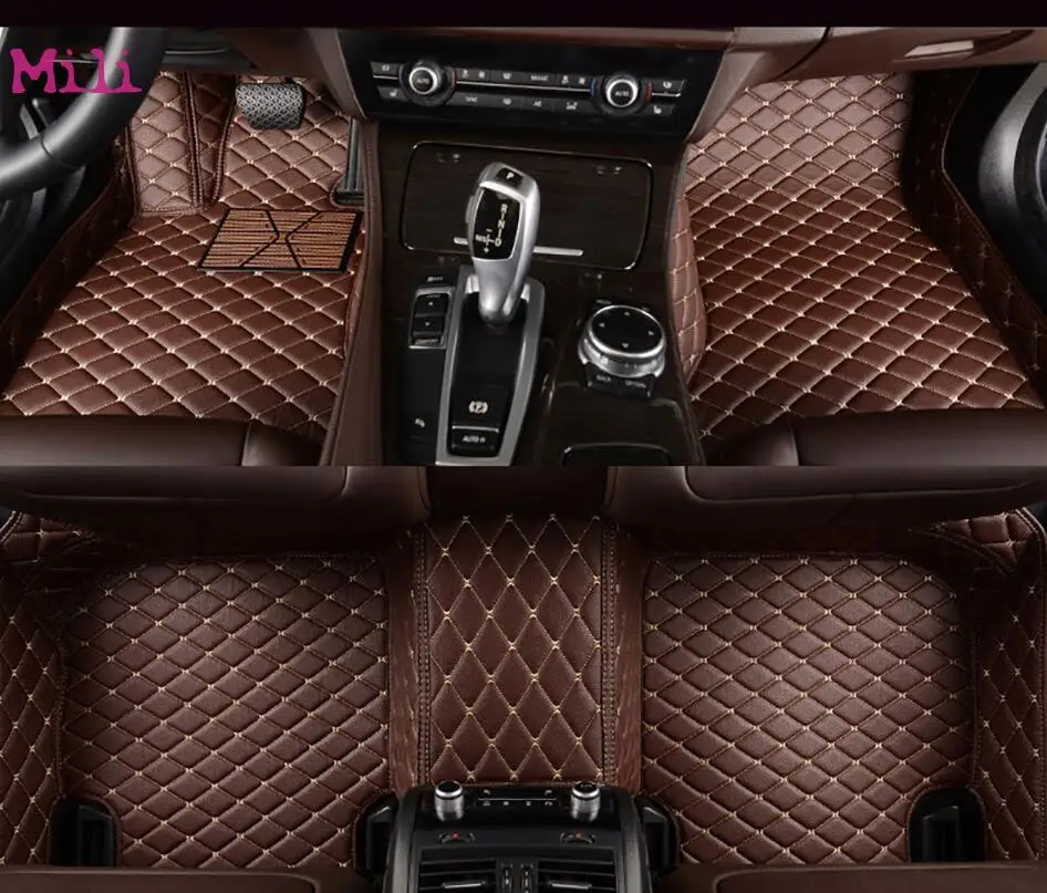 

Mili Custom Car Floor Mats 100% Fits For Humme H2 H3 car Accessorie Auto Styling Foot Mats Carpet