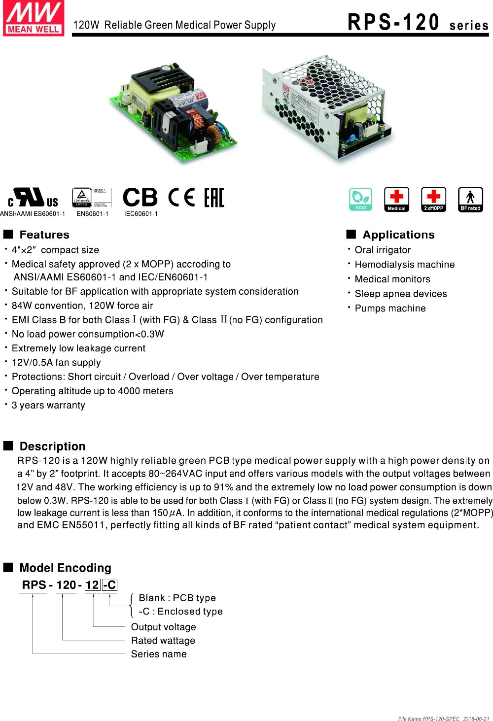 RPS-120-SPEC-1