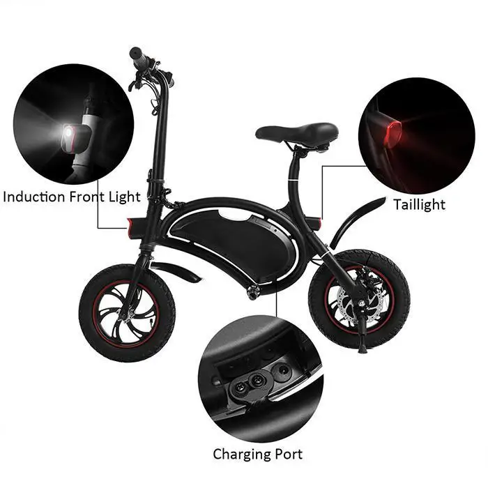 Flash Deal Electric Bike Foldable Electric Power Mountain Bicycle with Lithium-Ion Battery Electric Bicycle 5