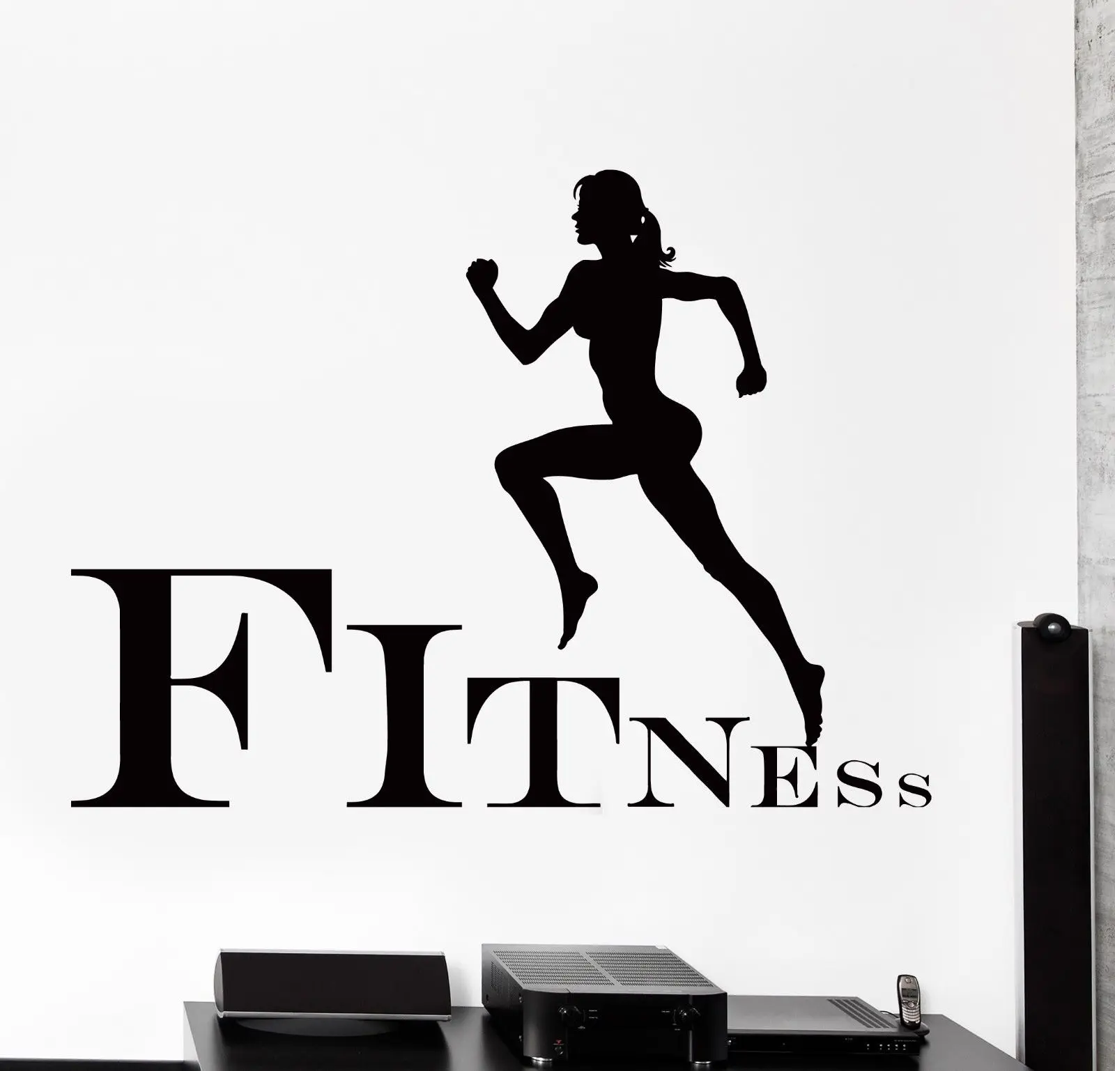 2018 Running Sport Jogging Fitness Cool Wall Stickers free shippingin