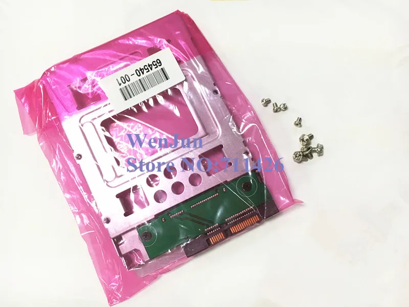 High Quality 2.5" to 3.5" Adapter SAS SATA SSD HDD 654540-001 Tray Caddy N54L N40L N36 bracket for Mac Pro