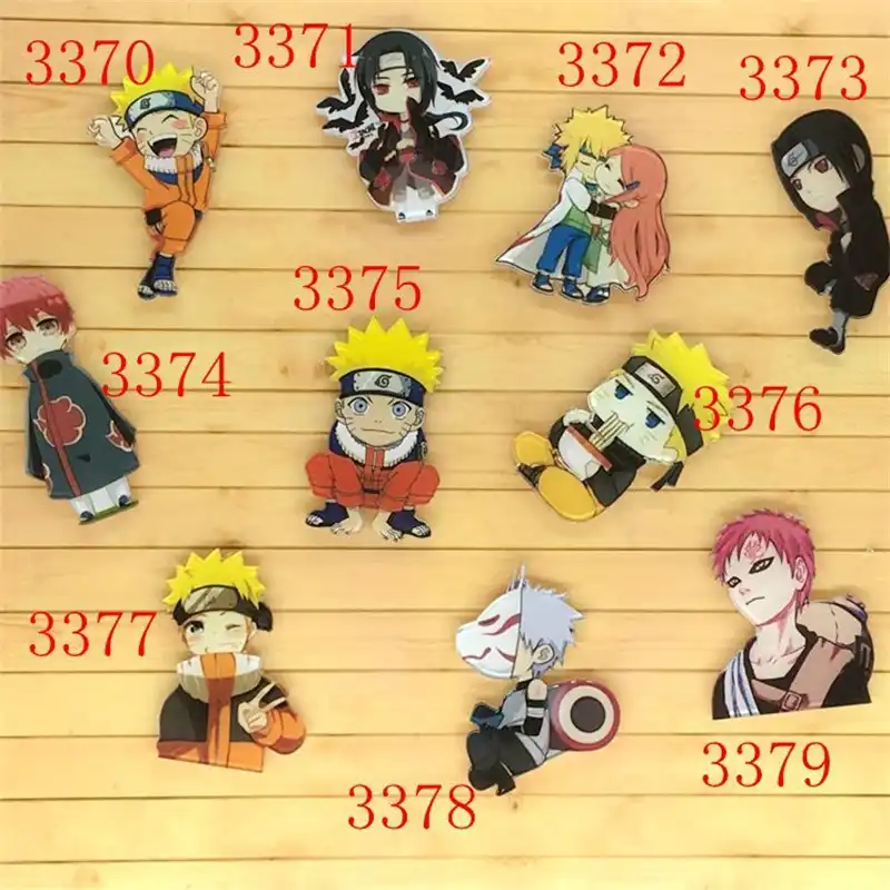 1 sht akrilovye broshi multfilm yaponskoe anime znachki naruto broshi dlya ryukzaka bulavki dlya odezhdy milaya brosh dlya dekora sumki