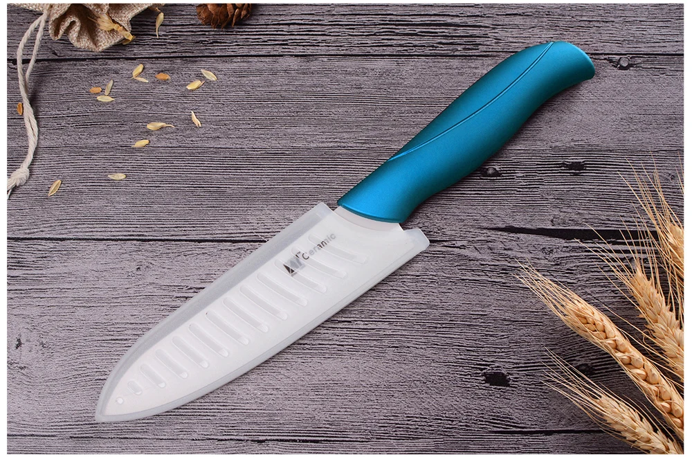 XYj черный и белый лезвие керамический кухонный нож циркониевый керамический нож набор " 4" " 6" дюймов+ 4 крышки подарок Vege мясо суши Кливер