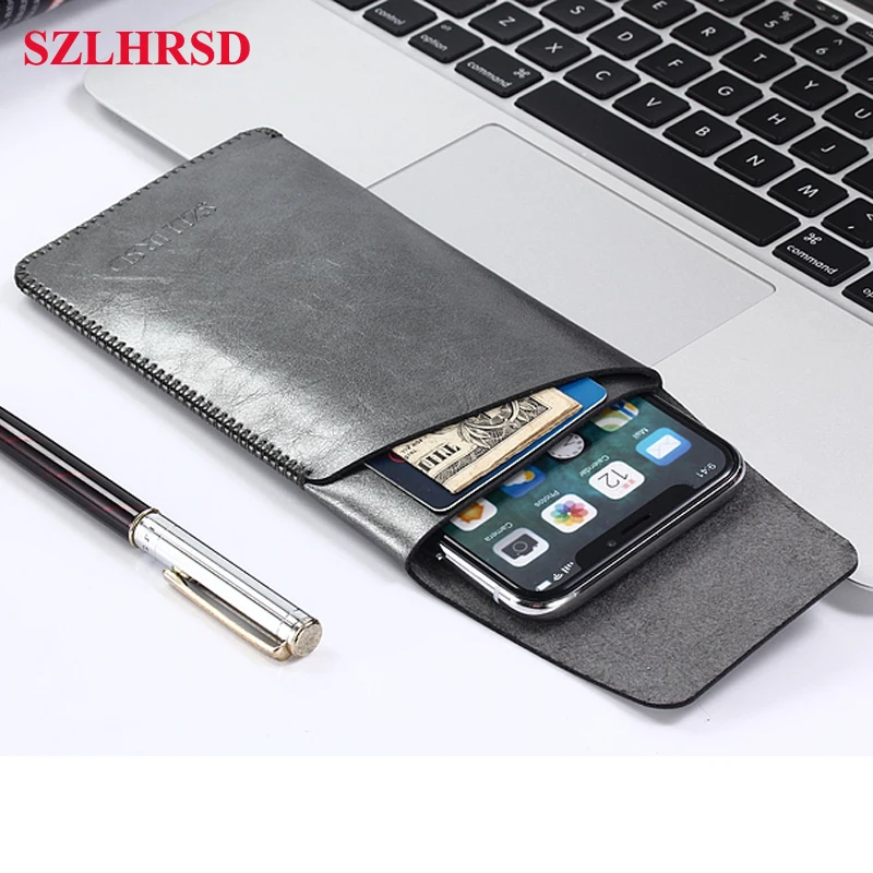 OPPO Reno 5G Standart Realme 3 Pro super slim sleeve cover Realme C2 Leather case Core Phone bag OPPO Reno 10x Zoom F11 AX5s 