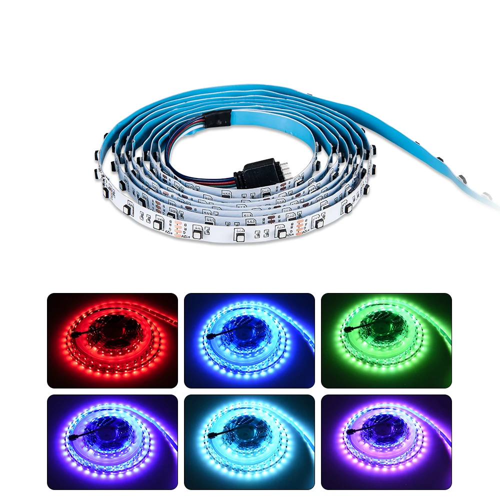 Светодиодная лента EeeToo 3535 SMD RGB 12 В гибкий светильник 60 120 светодиодов/м Диодная