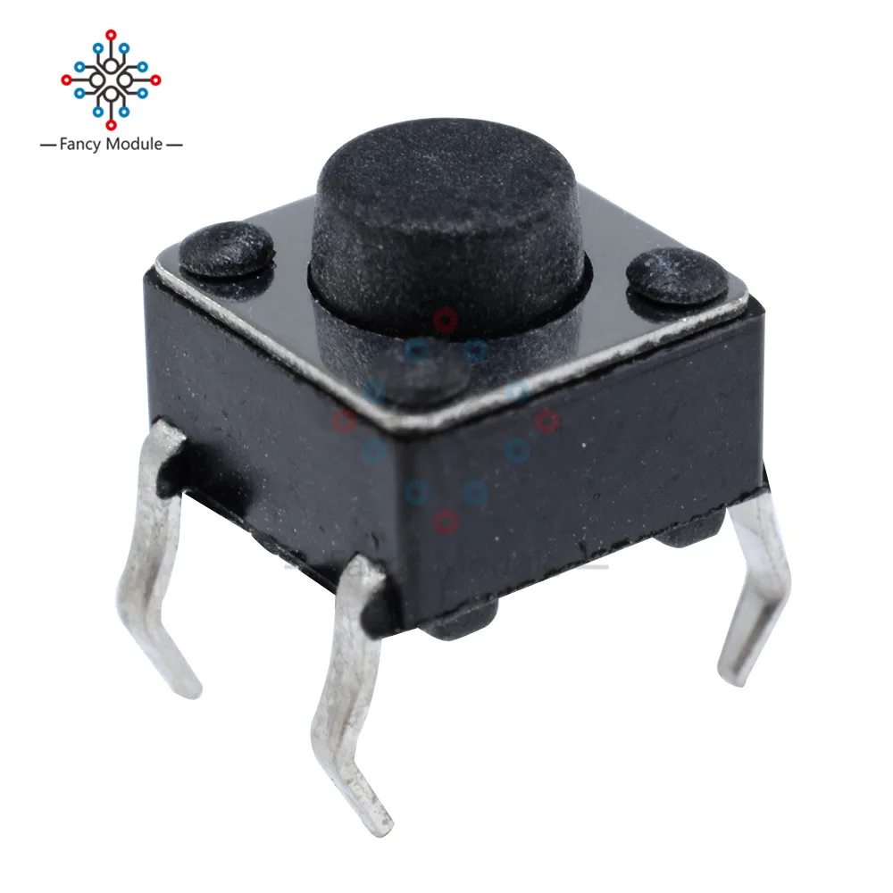 Тактильный кнопочный переключатель 20 шт. 4 контактный DIP 6X6X5mm|switching power supply computer|switch