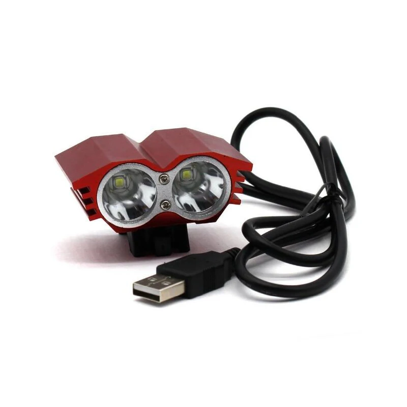 Светодиодный фонарь luces bicicleta USB 5000lm XM L T6 L2 светодиодный светильник Bycycle налобный