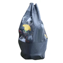 48 inch Outdoor Basketball Football Grid Storage Bag Extra Large Net Drawstring Carrying Bag Single Shoulder Ball Storage Bag